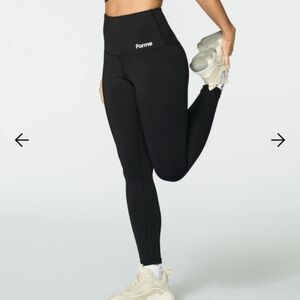 Forme Sculpt High Rise Leggings Obsidian Black Large